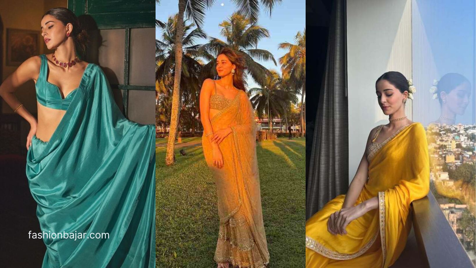 Ananya Pandey’s New Saree Looks for New Generation Brides