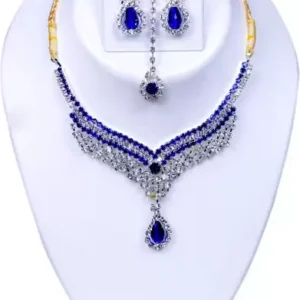 Zinc Jewel Set (Blue)