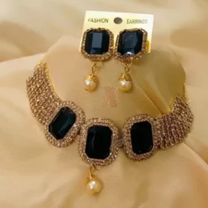 Alloy Jewel Set (Black)