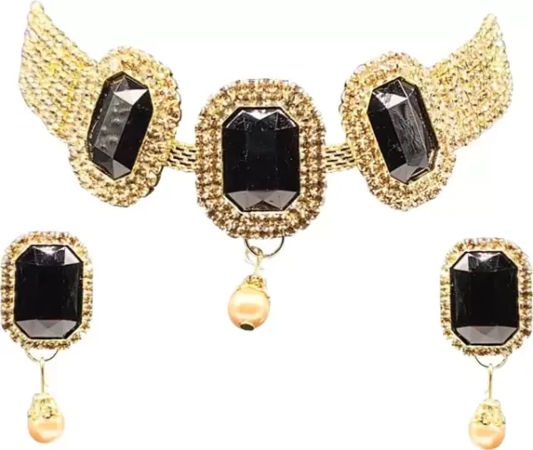 Alloy Jewel Set (Black) - Image 2